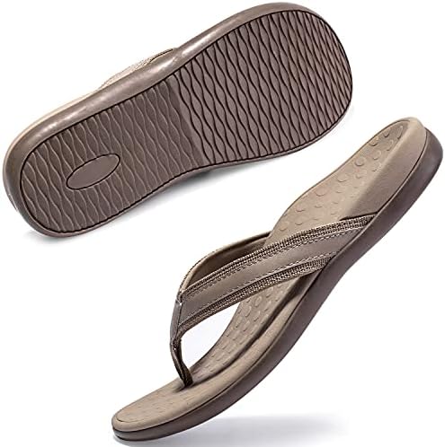 LLSOARSS Plantar Fasciitis Feet sandal with Arch Support Best