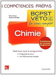 Chimie, 2e année BCPST-Véto