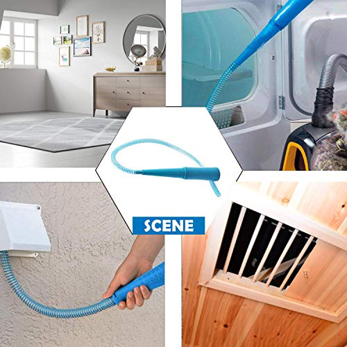 funning Updated Universal Remove Dryer Vent Vacuum Cleaner Attachment
