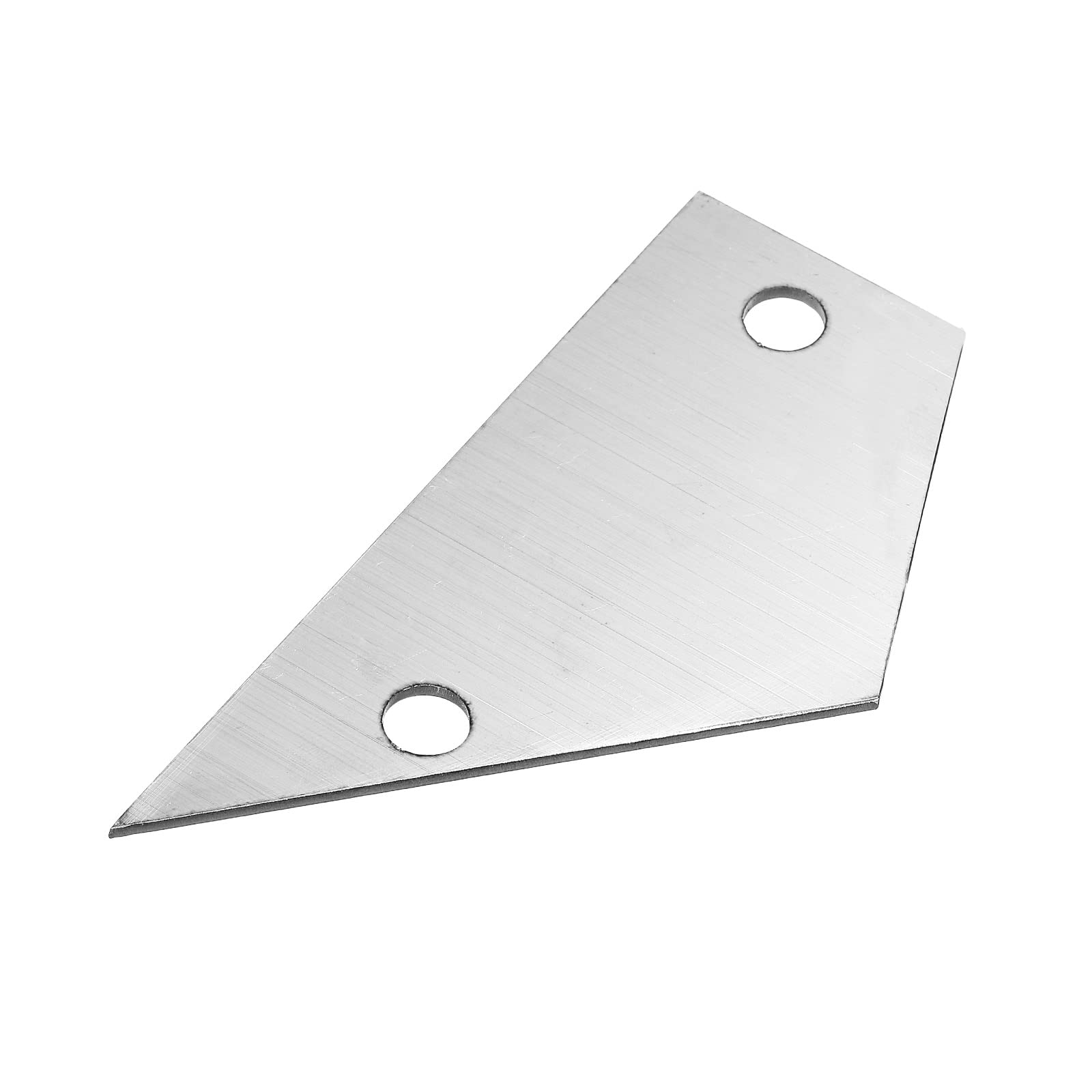 PATIKIL Guitar Fret Rocker Leveling Tool with Two Holes Stainless Steel Silver Tone for Guitars Electric Bass Durable Guitar Ruler