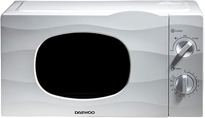 Daewoo 20L Microwave 700W with Auto Defrost & 5 Power Settings - White