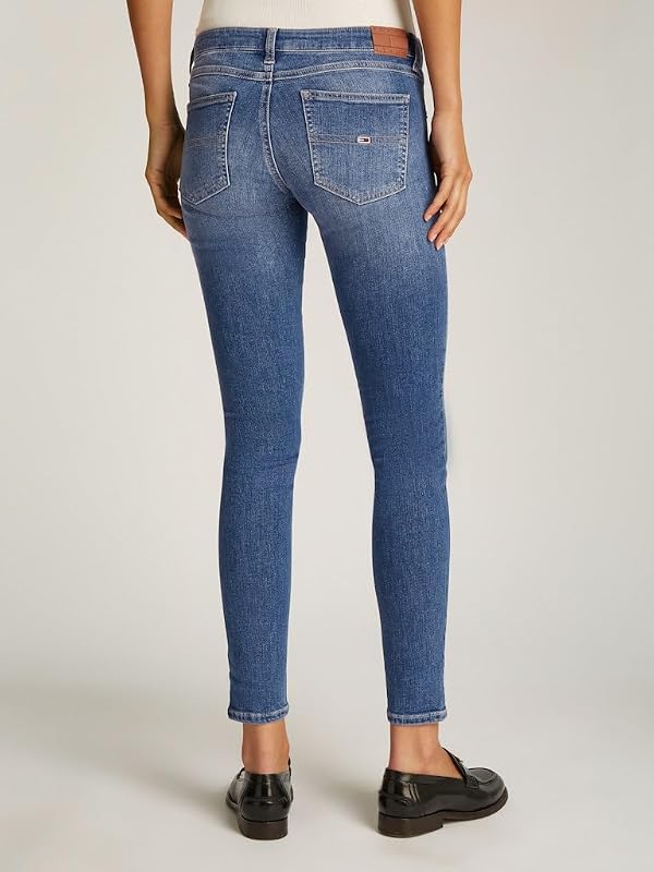 Sophie LW SKN AI0231 DW0DW19591 Skinny, Denim (Denim Medium), 28W/34L, Denim (Denim Medium), 28 W/34 L