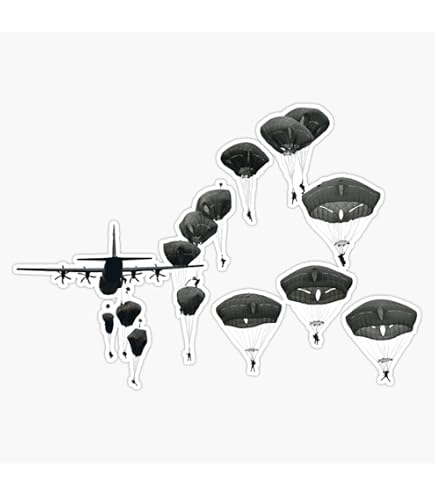 Autocollant Vinyle VDV Russie Troupes Aéroportées - Diamètre 10 Cm, Neuf, Militaire