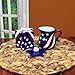 American Flag Cream & Sugar Set of 2 By Ack
