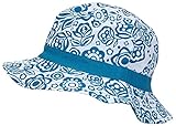 Solid Wing Reversible Summer Floppy Bucket Hat W/Hawaiian Designs (One Size)