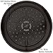 Massage Shower Head With Mist - High Pressure Boosting, Multi-Function, Massaging Rainfall Showerhead For Low Flow Showers & Adjustable Water Saving Nozzle, 2.5 GPM - Oil-Rubbed Bronze