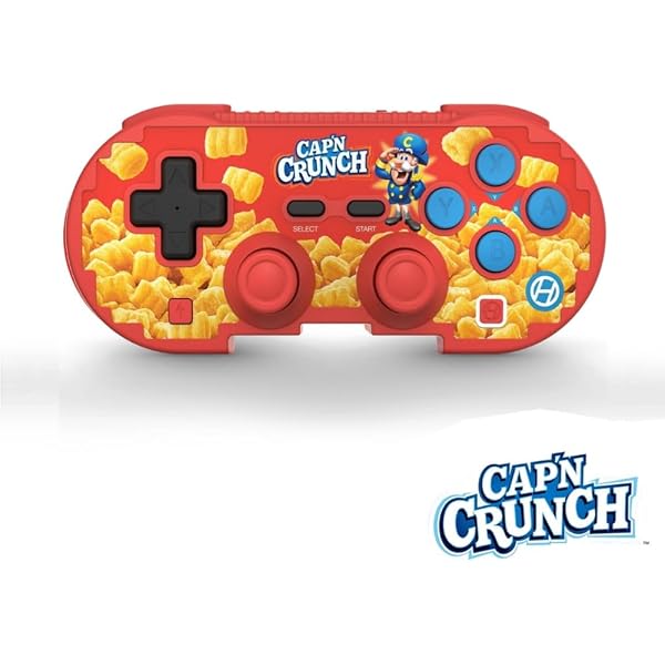 Amazon.com: Hyperkin Cap'n Crunch Pixel Art Wireless Bluetooth