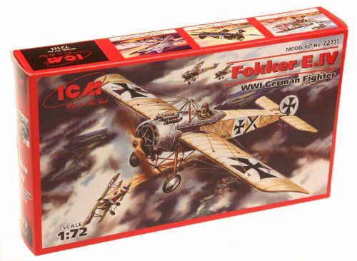 ICM Models German Fokker E.IV Building Kit