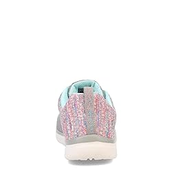 Skechers Women's Virtue, Gray/Multi, 7 Wide