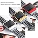 bayite Tup Case Compatible Fitbit Ionic, Rugged Protector Cover Protective Frame Shock Resistant Shell, Silver
