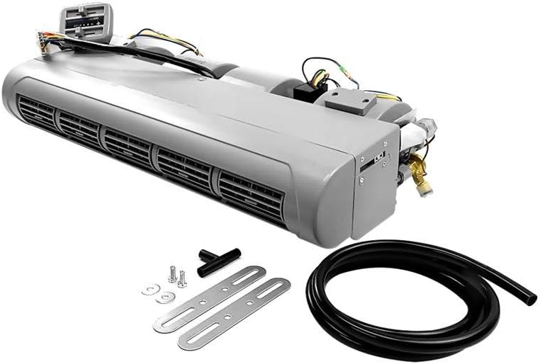 AC Universal Evaporator Underdash Unit 5 Louvers 12 V Two Double Shaft Blower