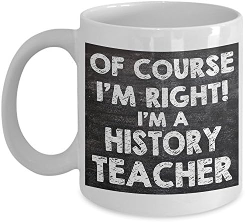 School History Teacher Novelty Gift Mug