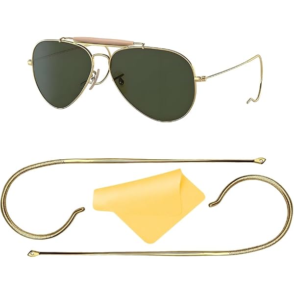 Amazon.com: Wrap Around Cable Temple Arms Replacement for Ray Ban