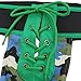 iiniim Mens Sexy Lace Up Lacing Sports Underwear Jockstrap G-String Clubwear Green M