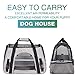 Allwithone Pet Travel Carriers Bag Soft-Sided Pet Portable Bag Airline Approved