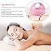 ACRATO Shampoo Scalp Massage Brush included Hair Scalp Brush and Cellulite Massager for Hair Scalp Health and Cellulite Treatment - used as Bath Brush and Scalp Massage Tool Pink