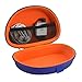 Geekria UltraShell Beats Solo2, Solo3 Headphones Hard Shell Carrying Case / Headset Protective Travel Bag with Space for Cable, Parts and Accessories (Blue)