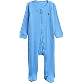 GAP Unisex Baby Two Way Zip Footed One-piece Outfit