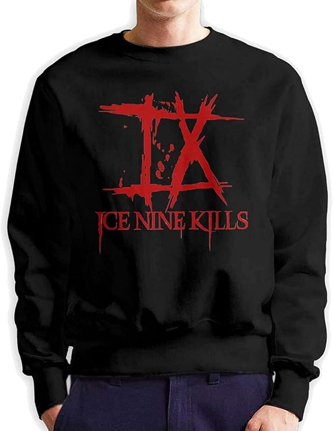 Ice Nine Kills Shirt Men's Long Sleeve Crew Neck Sweatshirt Hoodie