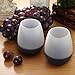 Meluoher Silicone Wine Glasses for Camping Unbreakable Rubber Wine Cups, Set of 4