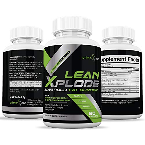 Lean Xplode Weight Loss Pills for Women and Men That Work - Thermogenic, Appetite Suppressant & Energy Booster containing Garcinia Cambogia, Green Coffee Extract, Raspberry Ketones - Thumbnail 3