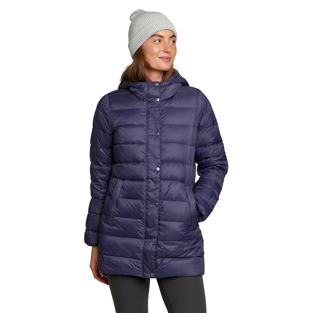 Photo 1 of Eddie Bauer Women's StratusTherm Down Parka, Dk Mulberry, 2X, Plus