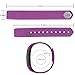 moreFit Slim Band, Adjustable Replacement Strap Slim Smart Wristbands, Purple
