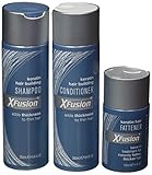 XFusion Wetline Set of Shampoo (8.4 Oz), Conditioner (8.4 Oz), and Hair Fattener (4 Oz)
