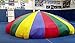 Parachute for Kids 12 Foot with 8 Handles, NB-Magic, Great for Kids Outdoor Games Play Parachute