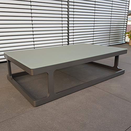ICM Alu Gartenlounge Set Marseille Aluminium anthrazit Gartenmöbel Loungegruppe Terrassenmöbel Outdoormöbel Loungeset Outdoorlounge Gartenmöbelset – Bild 5