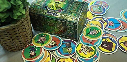 Amazing toddler treasure box with Fancy 4D AR Magic Cards-