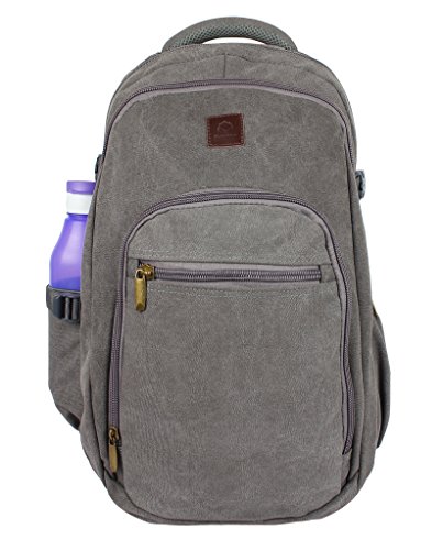 Hiking Backpack 40L for Outdoor Camping - Easy To Carry & Light Weight - Canvas Backpack for Women & Men
