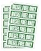 12 Pack DIESEL FUEL ONLY Decals / Labels / Markers / Weatherproof and Chemical Resistant Stickers primary