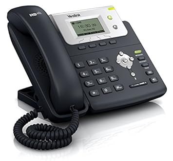 Yealink TE Teléfono VOIP color negro y plata