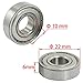 6900ZZ 10 x 22 x 6 mm Deep Groove Ball Bearing, 10 Pcs, Double Metal Shielded Miniature Ball Bearings, Fit for Skateboard Bearings, 3D Printer RepRap Wheel, Roller Skates, Inline Skates (Pack of 10)