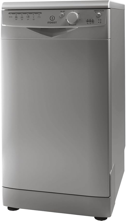 indesit dishwasher silver