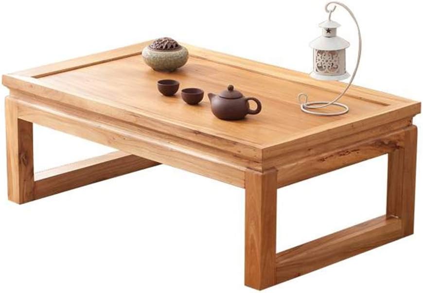 Coffee Tables Table Low Table Manual Minimalist Bay Window Creative Floor Table Solid Wood Environmental Protection Tatami Table Steady Round Corner Low Tea Table Window Sill Table Holida