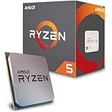 AMD Ryzen 5 2600X, Processore 6 - Core 19 MB, Cache 95 W, Wraith spire Cooler, Nero