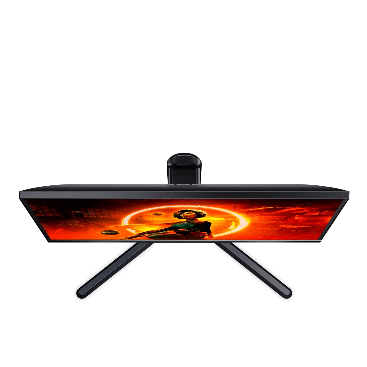 AOC 25G3ZM/BK 24.5 zoll FHD Gaming Monitor, 240Hz, Fast VA Panel, 0.5ms MPRT, Adaptive Sync, FreeSync Premium, Höhenverstellung,(1920x1080 HDMI 2x 2.0 DP 1x 1.2)Schwarz/Rot 3