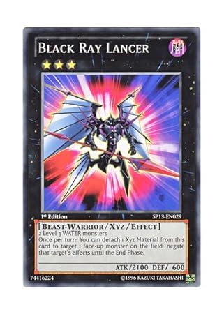 Amazon 遊戯王 英語版 Sp13 En029 Black Ray Lancer ブラック レイ