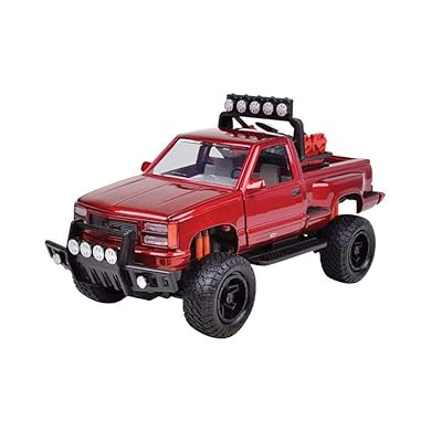 Motor Max 1992 GMC Sierra GT Diecast Toy Car Red Jordan Ubuy