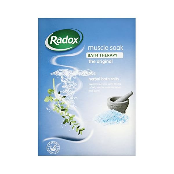 Radox-Bath-Therapy-400g-Muscle-Soak-Herbal-Bath-Salts-Pack-of-6 Radox Bath Therapy 400g Muscle Soak Herbal Bath Salts - Pack of 6