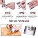 Daddy chef Stainless steel Finger guard knife cutting protector Hand Kitchen Safe slice tool for Chef - Cooking Avoid Hurting When Slicing and chopping