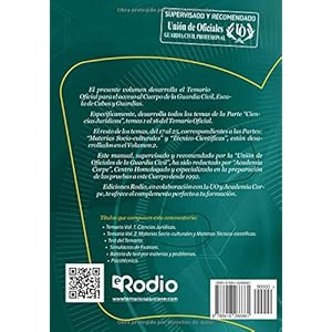 Temario. Volumen 1. Guardia Civil (Spanish Edition)