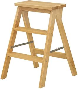 QYJpB Taburete De Escalera Multifuncional Marco De Escalera Plegable