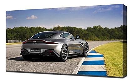 Amazon.com: Lilarama USA 2018 Aston Martin Vantage 4K 4 - Canvas 