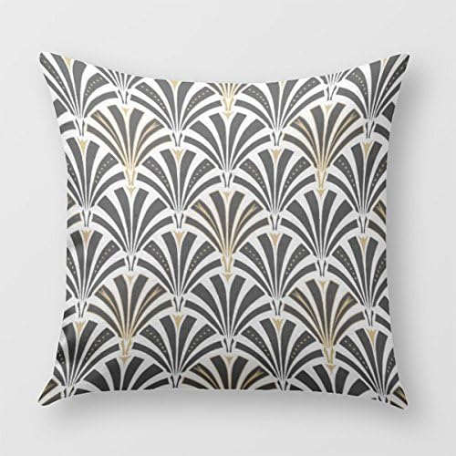 Home Decorative Marble Pillowcase Polyester Throw Pillow Cover 16 x 16 Inches