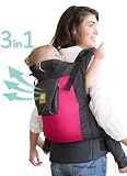 LÍLLÉbaby 3 in 1 CarryOn Toddler Carrier - Airflow, Charcoal Berry