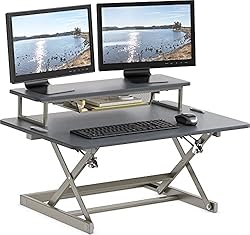 SHW 36-Inch Height Adjustable Standing Desk