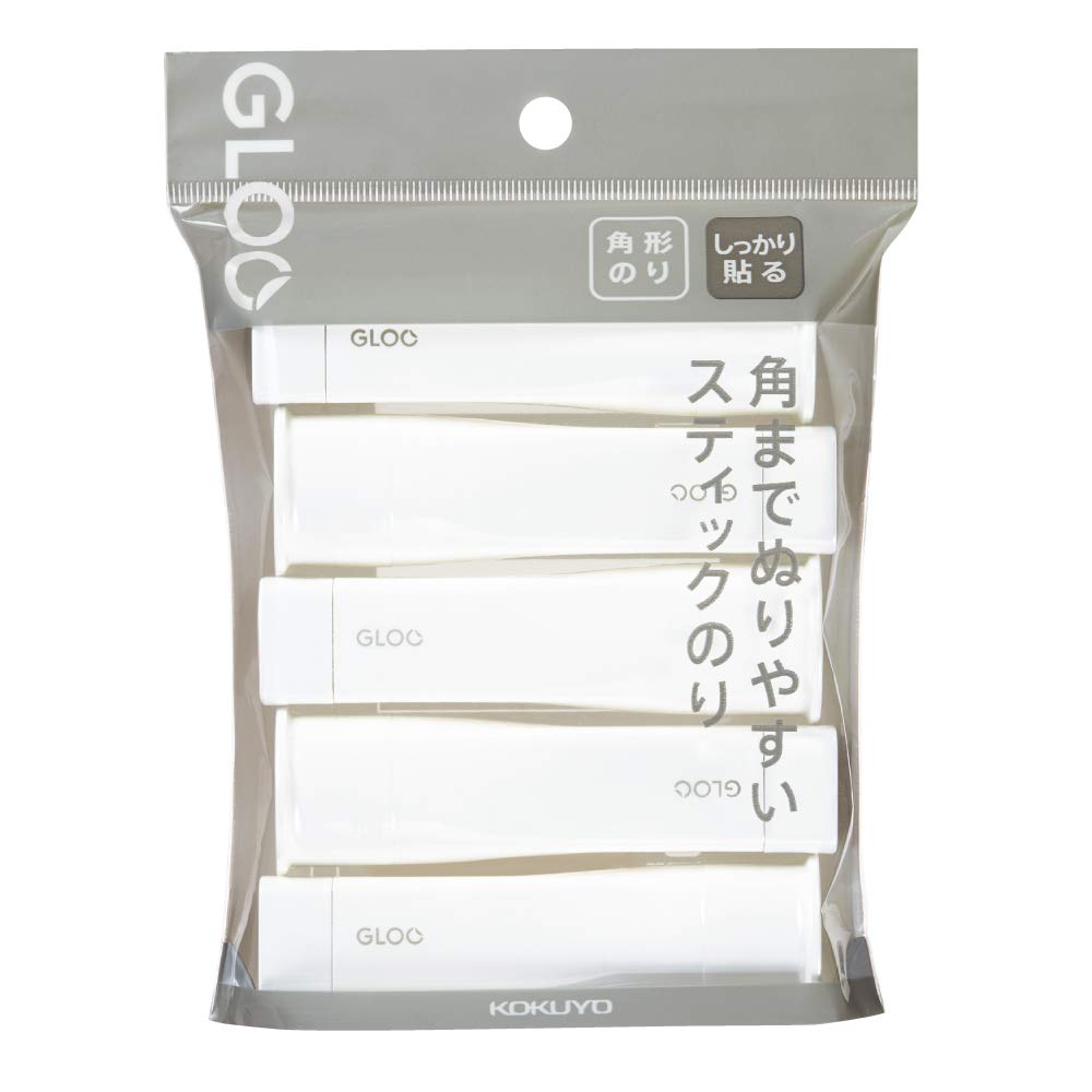 コクヨ(KOKUYO) スティックのり GLOO しっかり貼る Sサイズ 5個 タ-G301-5P商品画像